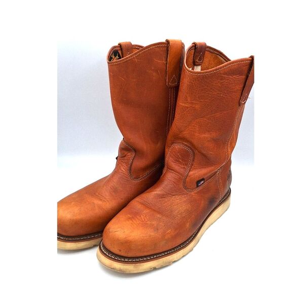 Mens Thorogood Work Boots Pre-Owned Steel Toe Size 12 EE - Picture 4 of 13